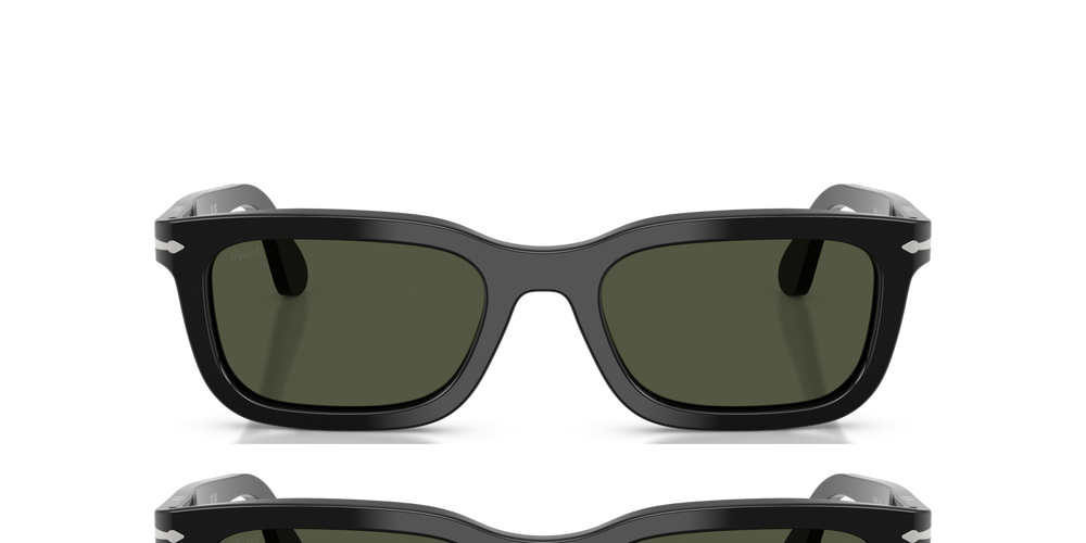 Persol PO3396S with Black Frame and Green Lenses - Image 2