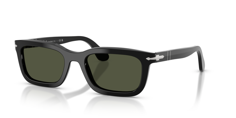 Persol PO3396S with Black Frame and Green Lenses - Image 1
