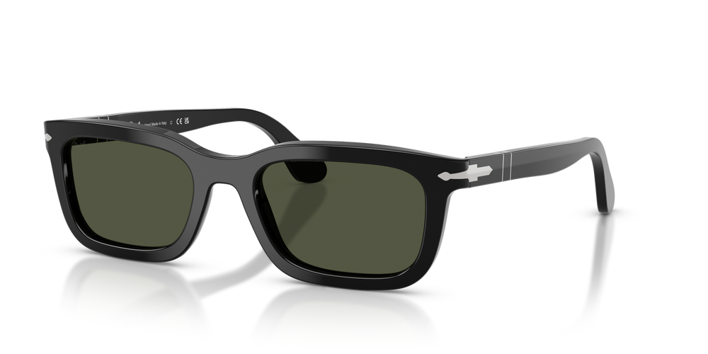 Persol PO3396S with Black Frame and Green Lenses - Image 1