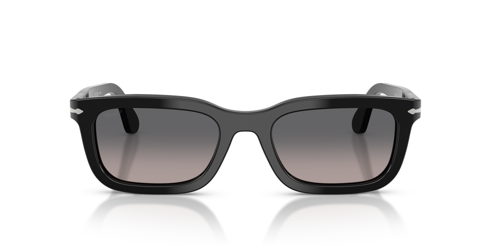 Persol PO3396S avec Monture Noir et Verres Gris - Image 2