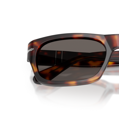 Persol PO3398S avec Monture Havana et Verres Gris – Image variante