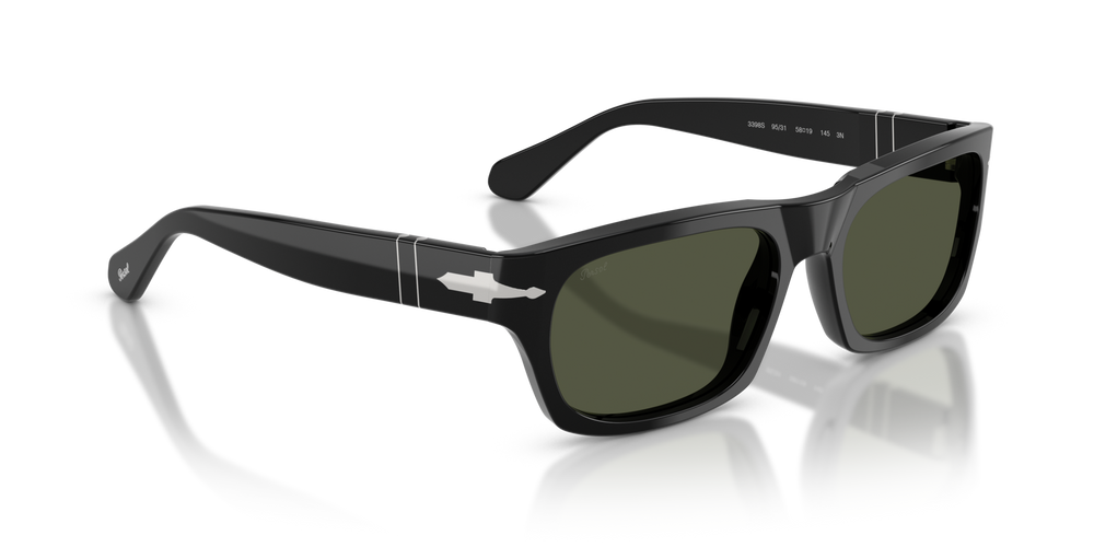 Persol PO3398S with Black Frame and Green Lenses - Image 3