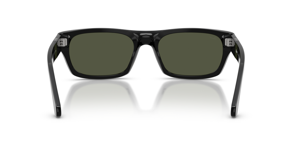 Persol PO3398S con Montatura Nero e Lenti Verde - Immagine 5