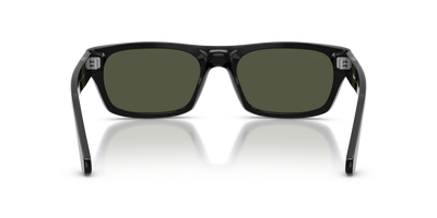 Persol PO3398S con Montatura Nero e Lenti Verde - Immagine 5