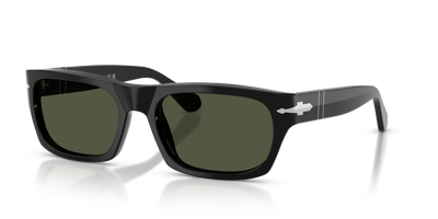 Persol PO3398S con Montatura Nero e Lenti Verde - Immagine 1