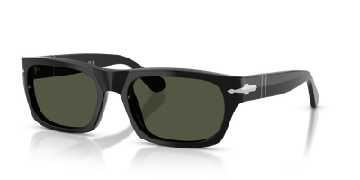 Persol PO3398S with Black Frame and Green Lenses - Image 1