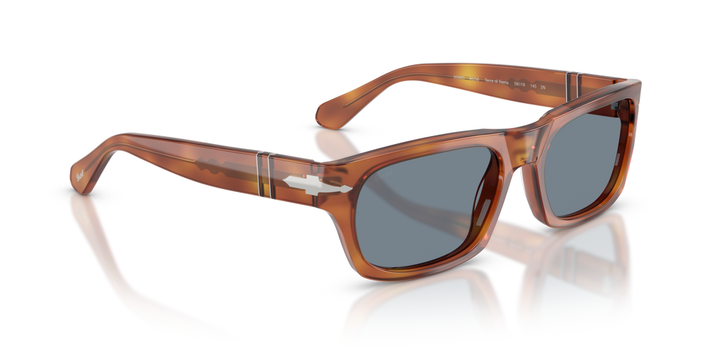 Persol PO3398S with Terra Di Siena Frame and Blue Lenses - Image 3