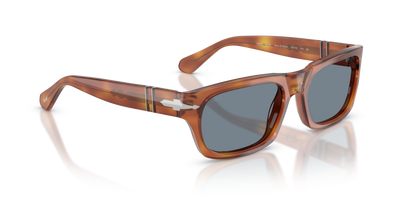 Persol PO3398S with Terra Di Siena Frame and Blue Lenses - Image 3