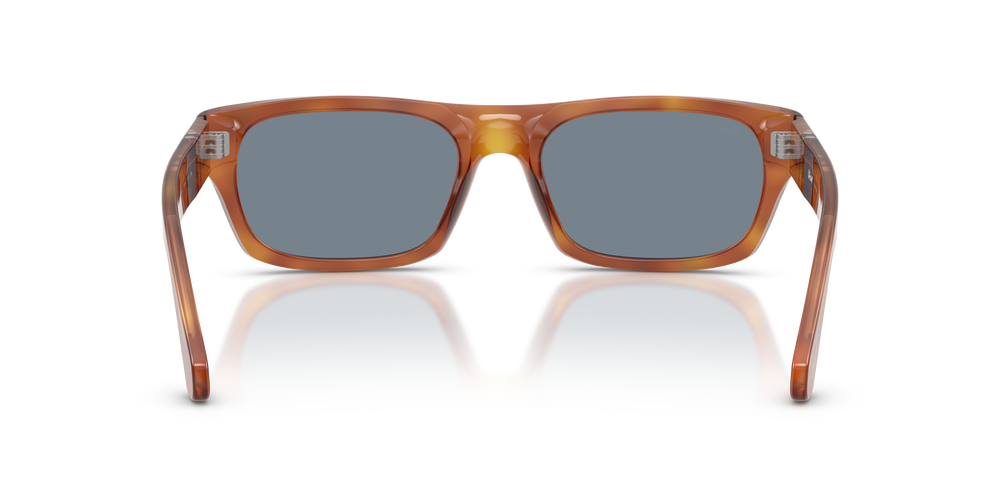 Persol PO3398S con Montatura Terra di Siena e Lenti Blu - Immagine 5