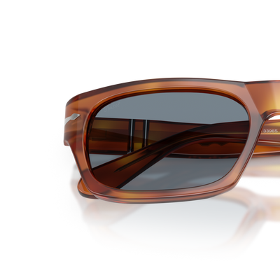 Persol PO3398S with Terra Di Siena Frame and Blue Lenses – Variant Image