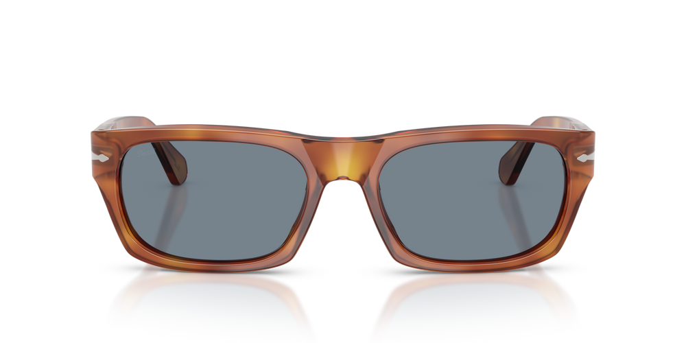 Persol PO3398S with Terra Di Siena Frame and Blue Lenses - Image 2