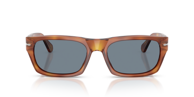 Persol PO3398S with Terra Di Siena Frame and Blue Lenses - Image 2