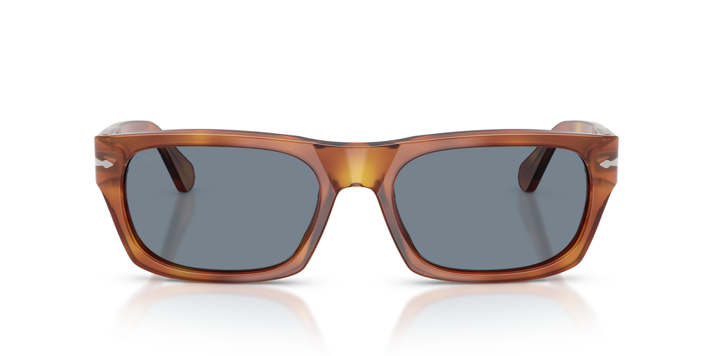 Persol PO3398S con Montatura Terra di Siena e Lenti Blu - Immagine 2