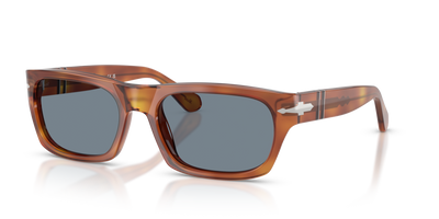 Persol PO3398S with Terra Di Siena Frame and Blue Lenses - Image 1