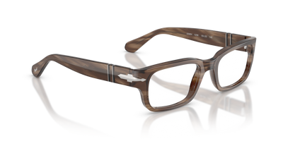 Persol PO3399V with Striped Brown Frame - Image 3