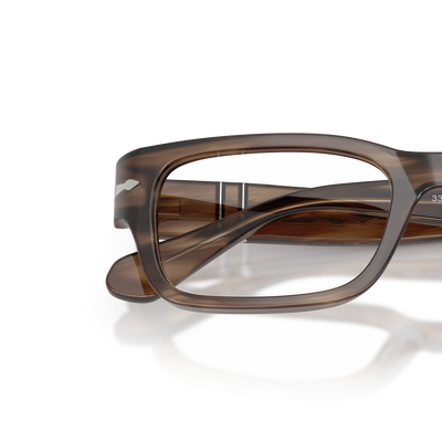 Persol PO3399V with Striped Brown Frame – Variant Image