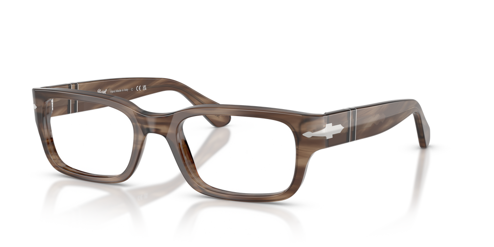 Persol PO3399V with Striped Brown Frame - Image 1