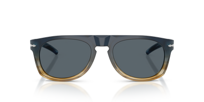 Persol PO3401S - Persol &amp; Cassina Limited Edition con Montatura Blue Striped Sand e Lenti Blu - Immagine 2