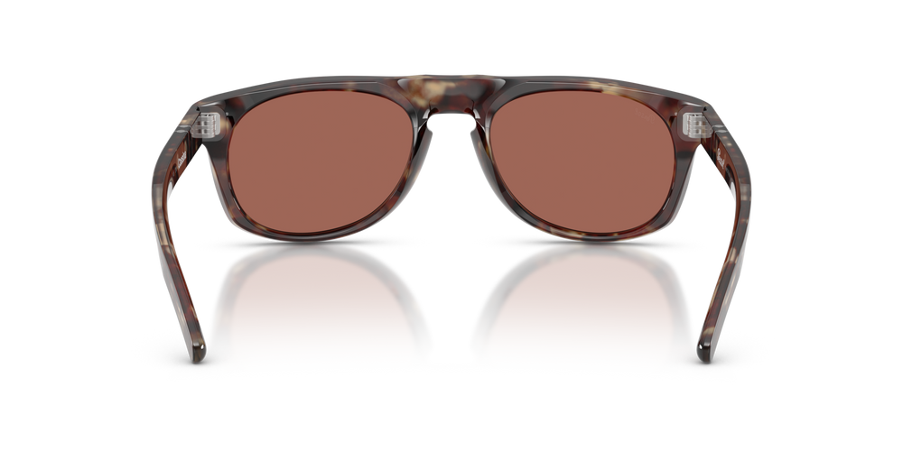 Persol PO3401S - Persol &amp; Cassina Collection with Light Havana Frame and Brown Lenses - Image 5