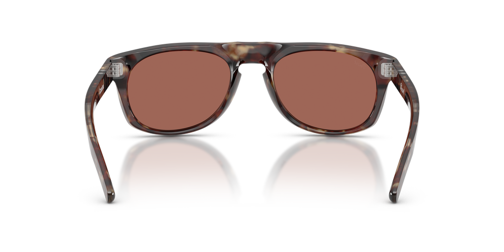 Persol PO3401S - Persol &amp; Cassina Collection with Light Havana Frame and Brown Lenses - Image 5
