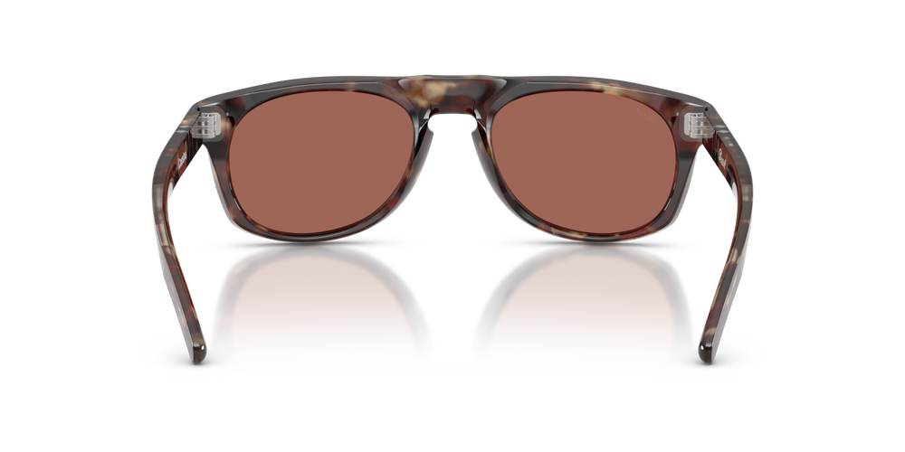 Persol PO3401S - Persol &amp; Cassina Collection with Light Havana Frame and Brown Lenses - Image 5