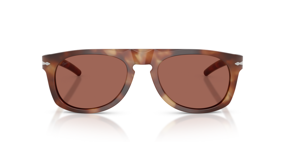 Persol PO3401S - Persol &amp; Cassina Collection with Light Havana Frame and Brown Lenses - Image 2