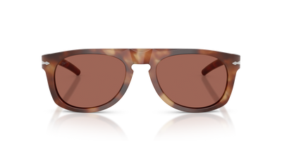 Persol PO3401S - Persol &amp; Cassina Collection with Light Havana Frame and Brown Lenses - Image 2