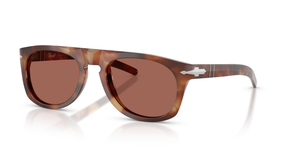 Persol PO3401S - Persol &amp; Cassina Collection avec Monture Havana Clair et Verres Brun - Image 1