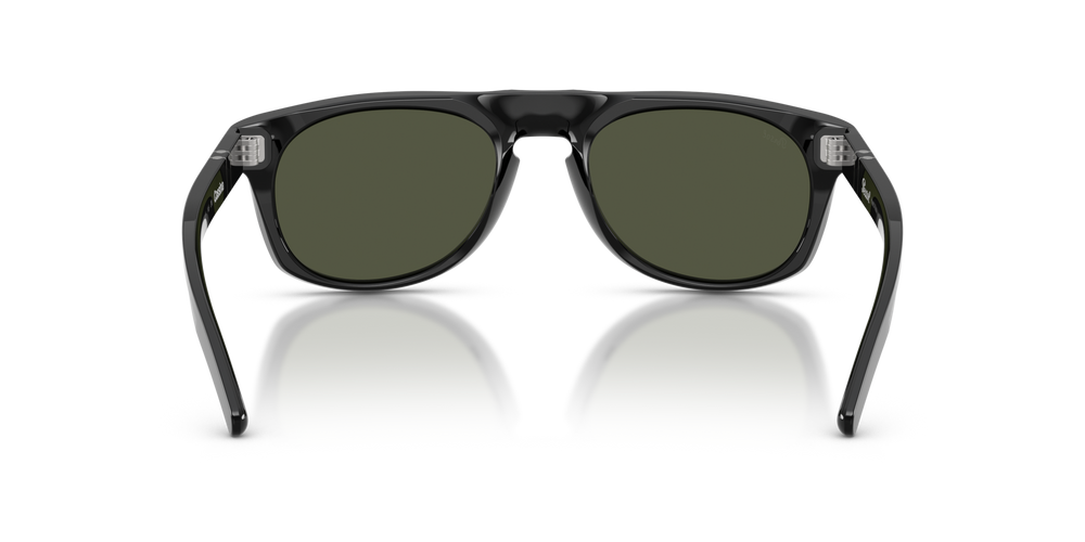 Persol PO3401S - Persol &amp; Cassina Collection with Black Frame and Green Lenses - Image 5