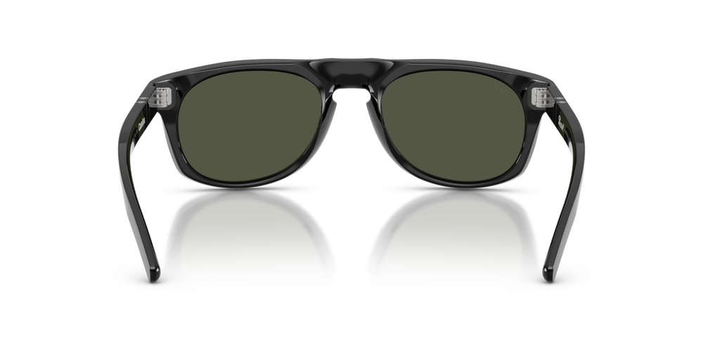 Persol PO3401S - Persol &amp; Cassina Collection with Black Frame and Green Lenses - Image 5