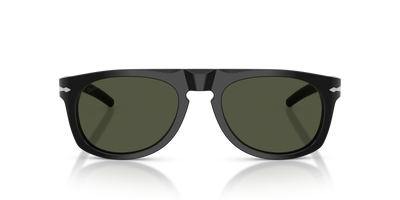 Persol PO3401S - Persol &amp; Cassina Collection con Montatura Nero e Lenti Verde - Immagine 2