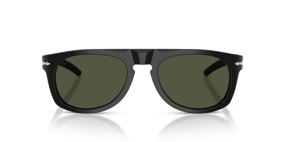 Persol PO3401S - Persol &amp; Cassina Collection con Montatura Nero e Lenti Verde - Immagine 2