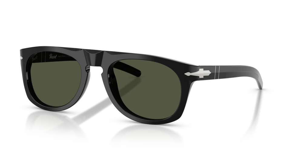 Persol PO3401S - Persol &amp; Cassina Collection con Montatura Nero e Lenti Verde - Immagine 1