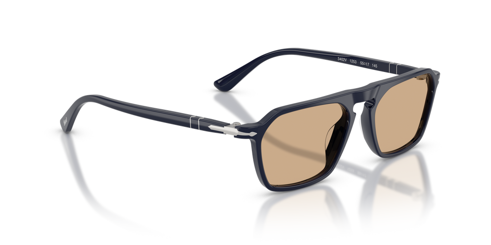 Persol PO3402V with Solid Blue Frame - Image 3