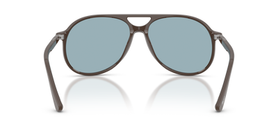 Persol PO3403S - Walter with Solid Brown Frame and Blue Lenses - Image 5