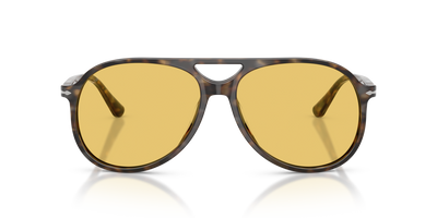 Persol PO3403S - Walter with Dark Havana Frame and Yellow Lenses - Image 2