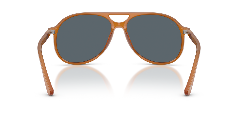 Persol PO3403S - Walter with Dark Honey Frame and Blue Lenses - Image 5