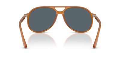 Persol PO3403S - Walter with Dark Honey Frame and Blue Lenses - Image 5