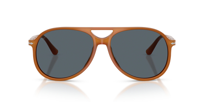 Persol PO3403S - Walter with Dark Honey Frame and Blue Lenses - Image 2