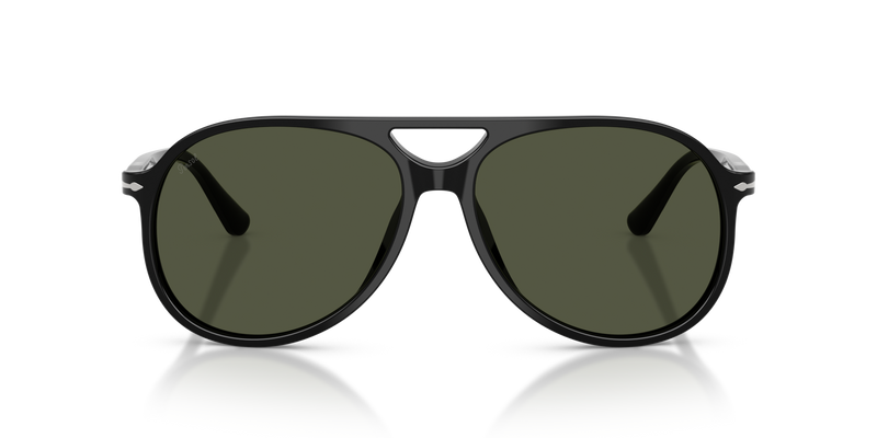 Visita PO3403S - Walter com armação Black e lentes Green