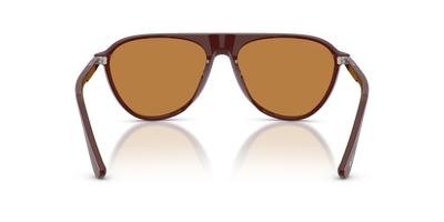 Persol PO3404S with Solid Bordeaux Frame and Brown Lenses - Image 5