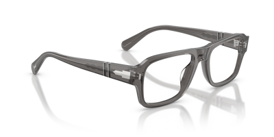 Persol PO3407V with Cold Grey Transparent Frame - Image 3