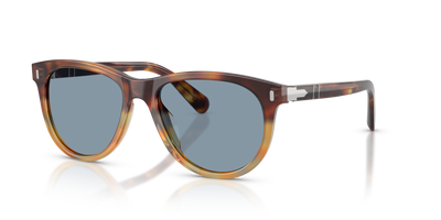 Persol PO3408S with Gradient Tortoise Frame and Blue Lenses - Image 1
