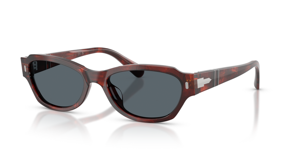 Persol PO3409S com armação Red Brownish Havana e lentes Blue - Imagens 1