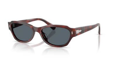 Persol PO3409S com armação Red Brownish Havana e lentes Blue - Imagens 1