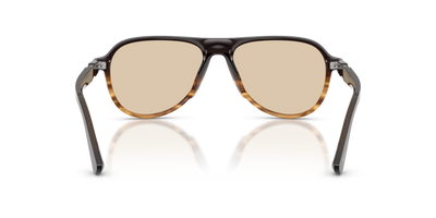 Persol PO3411V con Montatura Brown Striped Amber - Immagine 5