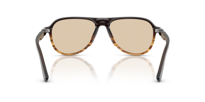 Persol PO3411V with Brown Striped Amber Frame - Image 5