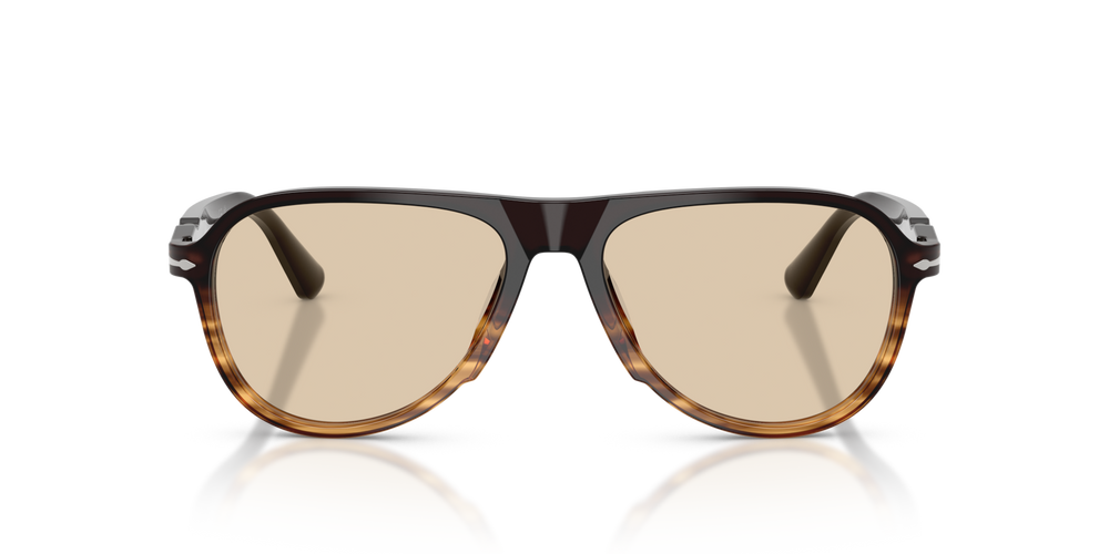 Persol PO3411V con Montatura Brown Striped Amber - Immagine 2