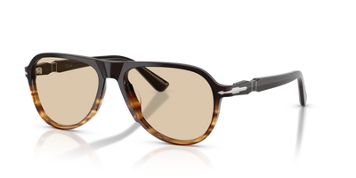 Persol PO3411V con Montatura Brown Striped Amber - Immagine 1