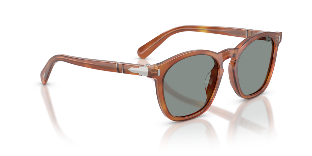 Persol PO3413S con Montatura Terra Di Siena e Lenti Blue - Immagine 3